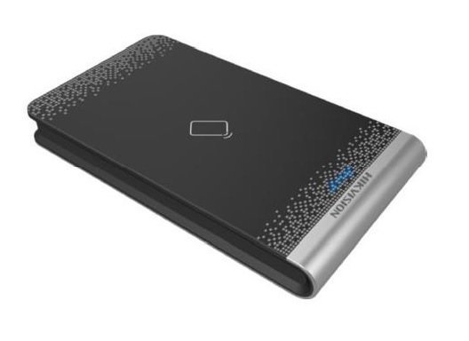 Hikvision - DS-K1F100-D8E - Card Enrollment Station, Plug & Play USB with no-driver technology, Supports various card types (Mifare card, and EM card) 1-Year Standard Warranty.