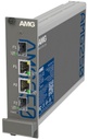 AMG - AMG250R-2G-2S - Industrial Media Converter 2-Channel Multirate 2-Port RJ45 10/100/1000Base-Tx, 2-Port SFP 100/1000Base-Fx, DIN Rail & Panel Mount, (-40° to +75°c), 10-36Vdc Power Input. *SFPs Not included