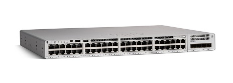 CISCO - C9200-48P-E - Catalyst 9200 48-Port PoE+ Switch, Network Essentials.