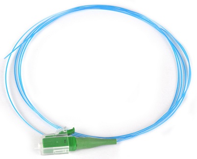 Datwyler Cables - 800.303.165 - FO Pigtail LC / APC, SM 9/125 G657A OS2, Blue 1 Mtr.