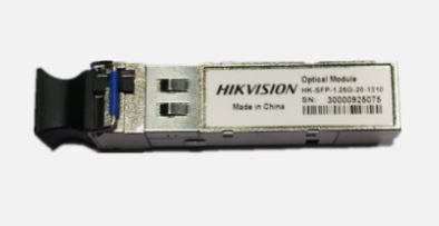 Hikvision - HK-1.25G-20-1310 - SFP Transceiver TX 1310nm / 1.25G, RX1550nm / 1.25G, LC SM 20km, 0～70℃. (1-Year Warranty).