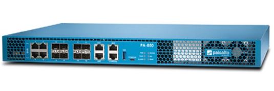Palo Alto - PAN-PA-850 - Palo Alto Networks Enterprise Firewall PA-850, Throughput 2.1Gbps, Threat Prevention Throughput 1.2Gbps (App-ID).