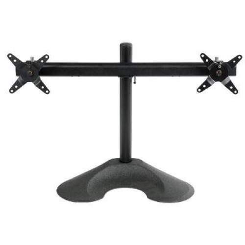 Ergotech - 130-D16-B02 - Dual Monitor Horizontal Desk Stand