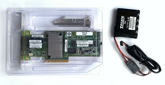 Lenovo (IBM) - M5210 46C9111 *Used - ServeRAID M5210 6GB/12GB SAS/SATA PCI-E RAID Controller + 2GB Caching + BBU.