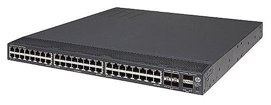 HP - JG510A *Used - 5900AF-48G-4XG-2QSFP+ Manged Gigabit Switch FLEXFABRIC 48 Port 10/100/1000, 4 Port SFP+ 10G, 2 Port QSFP+ 40G, with 1 PSU.