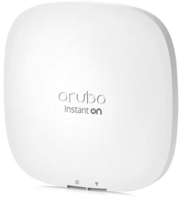 HPE Aruba - R4W02A - Wireless Access Point Indoor Instant On AP22 (RW), 2x2 MIMO, 802.11ax Wi-Fi 6, PoE 802.3af (Class 3).