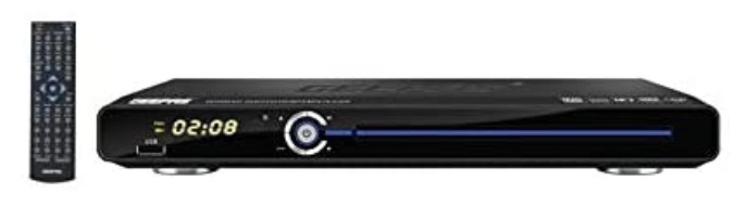 GEEPAS - GDVD6303*Used - HD DVD & USB Player, 5.1 Channel, Portable, Black.