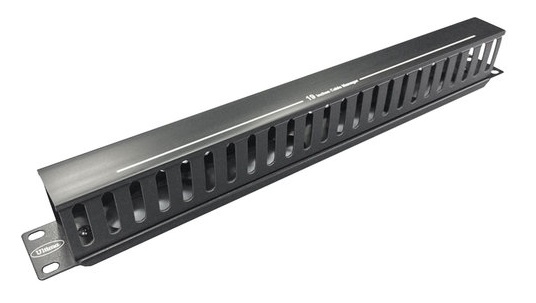 Ultima - 793399 - Cable Dump Panel covered / Cable Manager 19" 1U.