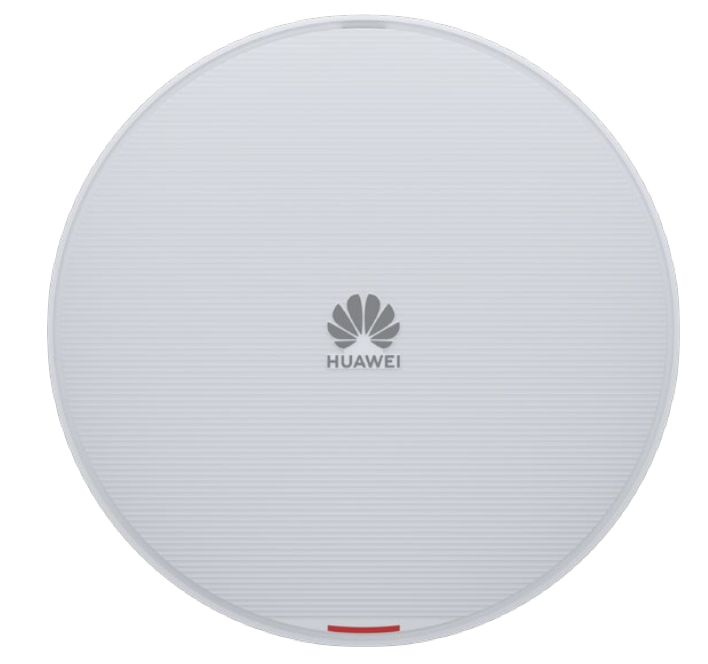 HUAWEI - AirEngine5761-11 -  AirEngine 5761-11 Indoor Wi-Fi 6 (802.11ax) AP, Provides services simultaneously on both 2.4GHz & 5GHz frequency bands, supports MU-MIMO, at a rate of upto 575Mbps for 2.4GHz(2x2), 1.2Gbps for 5GHz(2x2) and 1.775Gbps for the device, Smart antennas, 1x 1GE (RJ-45), 1x USB, BLE 5.0, LED indicator, includes mounting kit.