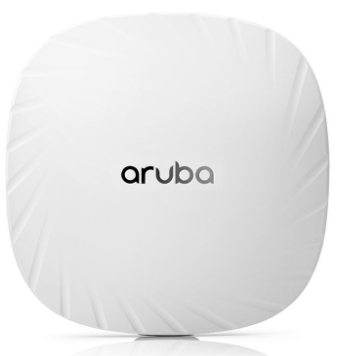 HPE Aruba - R2H28A - AP-505 (RW) Wi-Fi 6 Wireless Access Point Dual Radio 2x2:2, average pattern is 4.3dBi in 2.4GHz and 5.6dBi in 5GHz, 802.11ax Internal Antennas Unified Campus AP.