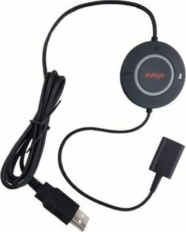 AVAYA - 700514327 - L100 AV QuickConnect Disc to USB Touch Control Combox Headset Cable 1.2 Mtr Straight