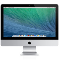 Apple - iMAC 21.5" - LED Display 21.5", Intel Quad Core i5 2.7GHz CPU Turbo Boost up to 3.2GHz, 8GB (2 x 4GB) 1600MHz DDR3 SDRAM, 1TB SATA Hard Drive, NVIDIA GeForce GT 640M with 512MB, 802.11n Wi-Fi.