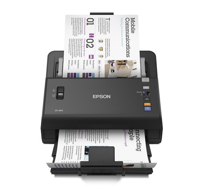 EPSON - B11B222401BY - WorkForce DS-860 High Speed Scanner.