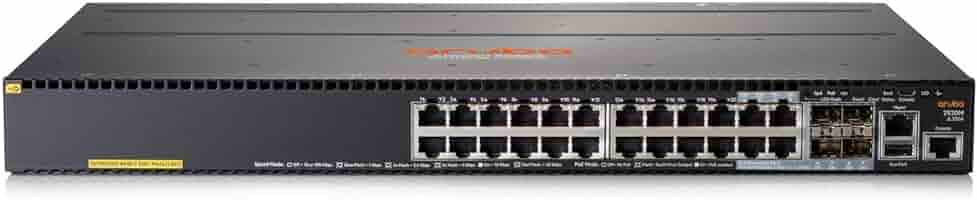 HPE Aruba - JL320A - 2930M 24G PoE+ 1-slot, L3  Access Switch 20 Ports (10/100/1000 PoE+) + 4 Ports Combo (10/100/1000 PoE+ or SFP), PoE Power 370~840 Watt.