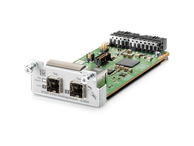 HPE Aruba - JL325A - 2930 2-Port Stacking Module for 2930M Switch.
