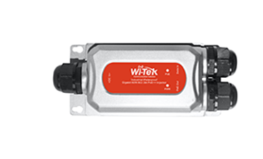 Wi-Tek - WI-POE21E-O - POE Extender, Outdoor IP68 Waterproof Design, 3-Port, Data in port: 1x 1000Mbps PoE port with 802.3bt 60W, PoE out port: 2x 1000Mbps PoE port with 802.3at/at 30W,  LED indicators, Plug and play, and easy to install, 3x Glands Included.(1-Year Manufacturer Warranty).
