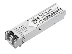 Wi-Tek - WI-SFP20-20KM - SFP Transceiver SMF 1000Mbps upto 20km, LC Duplex, 1310nm,  0~70℃, 5-Year Warranty.