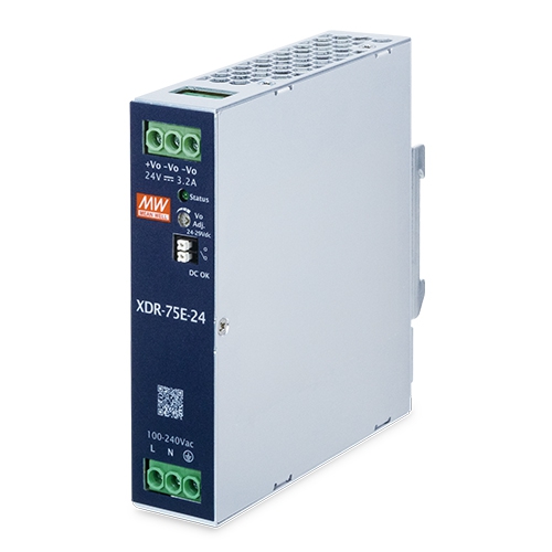 Planet - PWR-40-24 (MDR-40-24) - 40W 24V DC Single Output Industrial DIN-Rail Power Supply (-20 ~ 70 degrees C).