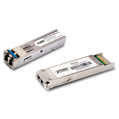 Planet - MTB-SR - SFP+ LC 10GBASE-SR Fiber Optic Module MM, 300Mtr (0~60 degrees C).