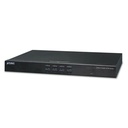 PLANET - KVM-210-08 - Planet 8-Port Combo KVM Switch Upto 64 computers, OSD, QVS, Hotkey, Stackable, 1U Rack-mount, Windows, Linux, Mac, Sun.
