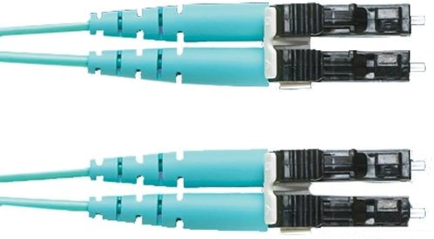 Panduit - FXLE10-10M2 - Opti-Core Fiber Optic Patch Cord OM3 10 GbE LC to LC Duplex LSZH 2 Mtr.