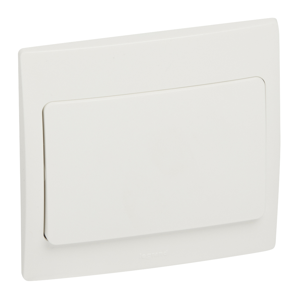 Legrand - 281008 - Mallia™ Single pole switch 1-Gang intermediate 10A White.