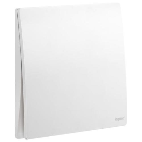 Legrand - 281041MW - Mallia Senses - 1 gang push-button 10A - Matt White