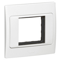 Legrand - 281192 - Mallia Arteor adaptors - 1 gang - 2 Module - White