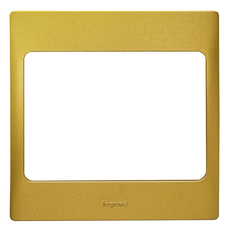 Legrand - 281960 - Mallia™ Plate 1-Gang Brass.
