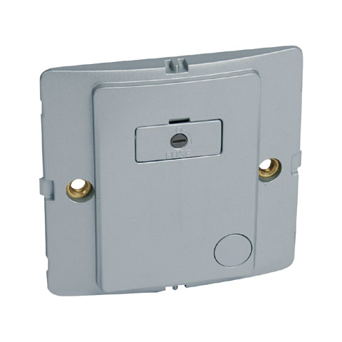 Legrand - 283140 - Mallia™ Fused Connection Units unswitched 13A Silver.