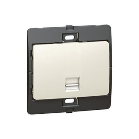 Legrand - 283369 - Mallia™ BS secondary Telephone socket Pearl.