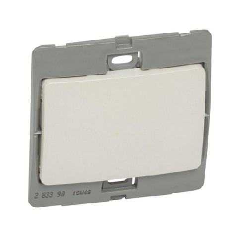 Legrand - 283390 - Mallia™ Blanking plate 1-Gang Pearl.