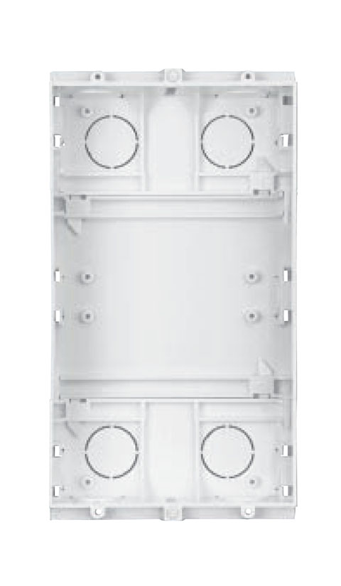 Legrand - 365602 - Outdoor unit Mounting box For 2-Module (125 x 221 x 40 mm) White.