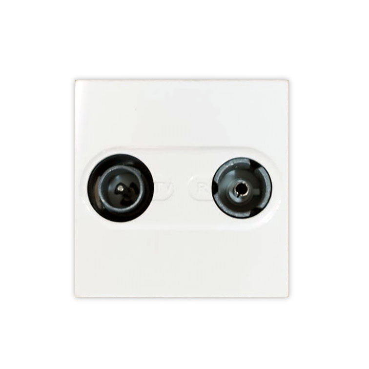 Legrand - 572170 - Arteor™ TV Socket Coax shielded F-Type Female & Male.