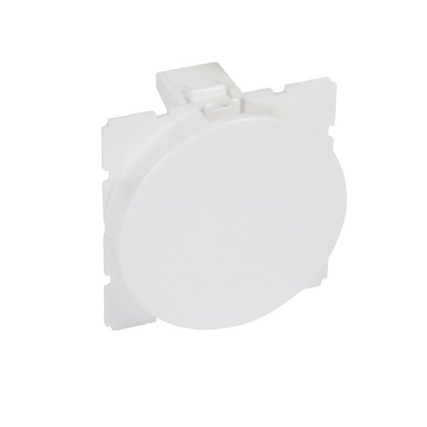 Legrand - 573086 - Arteor Blank Plate 2 Module Round version White.