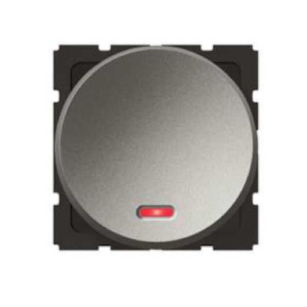 Legrand - 573162 - Arteor Switch 2-Way w/ indicator 10A 2 Module Magnesium.