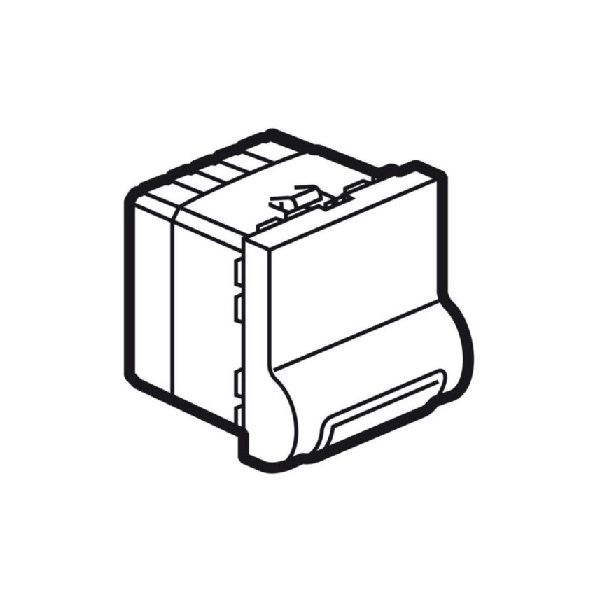 Legrand - 574082 - Arteor Skirting Light Standard w/ LED 230V 2 Module Magnesium.