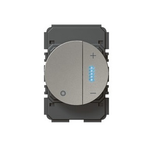 Legrand - 574356 - Arteor™ Trailing/leading edge Push Button Dimmer 600W 2 Module Magnesium.