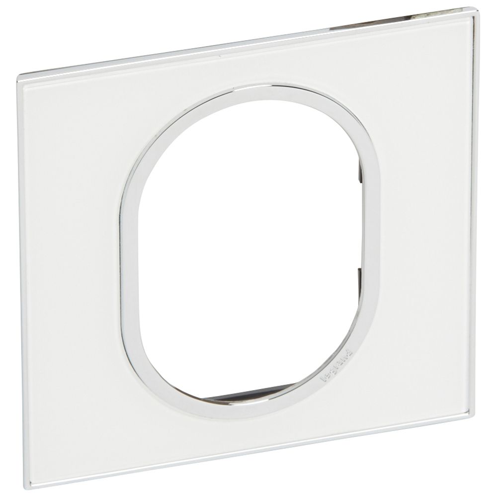 Legrand - 575564 - Arteor™ Plate British Standard Round 3 Module 1-Gang Mirror White.