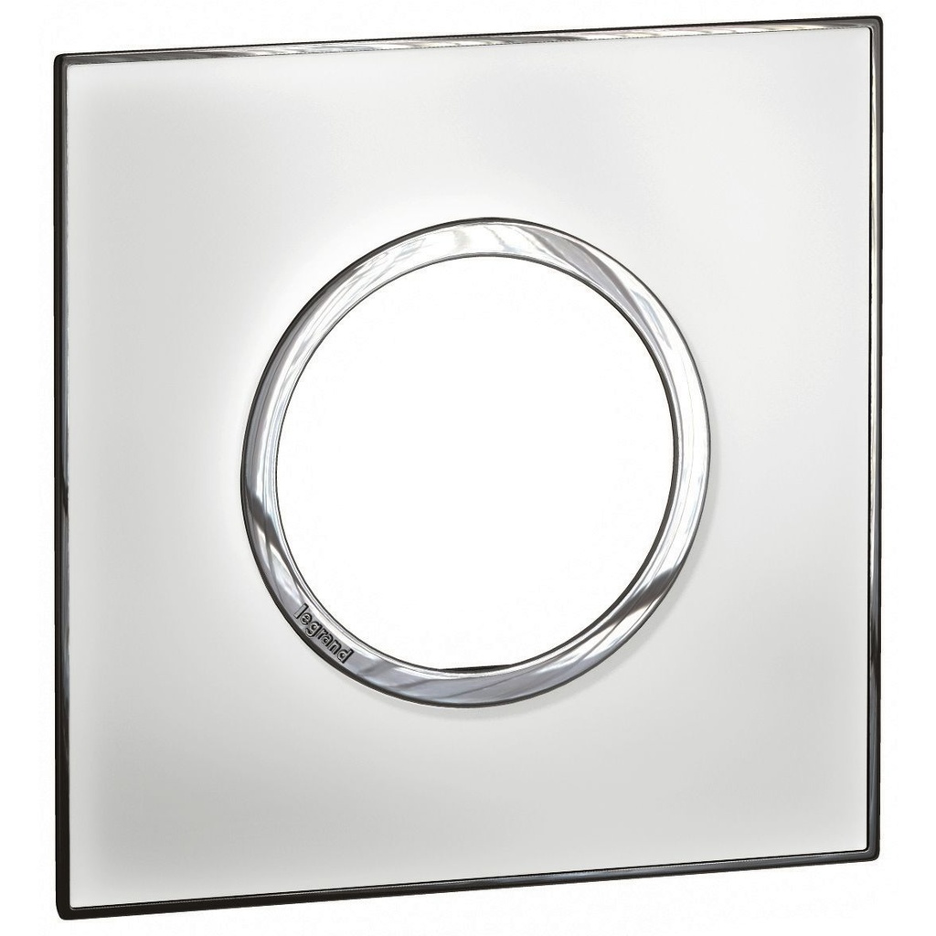 Legrand - 575614 -  Arteor™ Plate British Standard Round 2 Module Mirror White.
