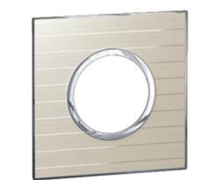 Legrand - 576111 - Arteor™ Plate British Standard for Round 2 Module 1-Gang Graphic Casual.