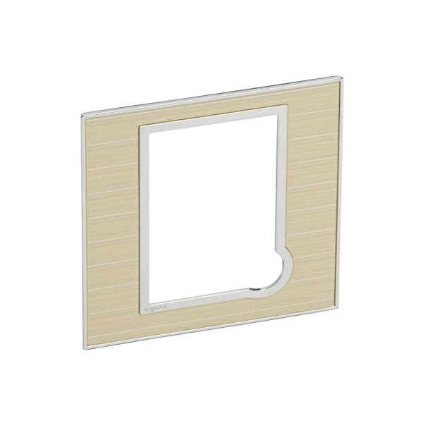 Legrand - 576191 - Arteor™ Plate British Standard square for Fused Connection units Graphic Casual.