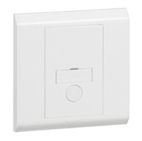 Legrand - 617080 - Fused connection unit Belanko - unswitched + cord outlet - 13 A