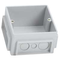 Legrand - 650390 - Flush mounting box - for floor sockets - 3 mod - plastic