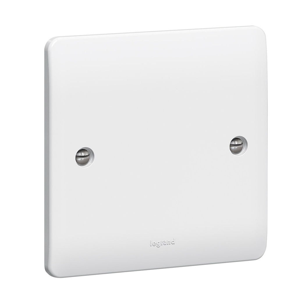 Legrand - 730095 - Synergy™ - Blanking plate - 1 gang - 86 x 86 mm - White