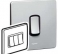Legrand - 731003 - Single pole switch Synergy 3 Gang 2 way 10 AX 250 V silver