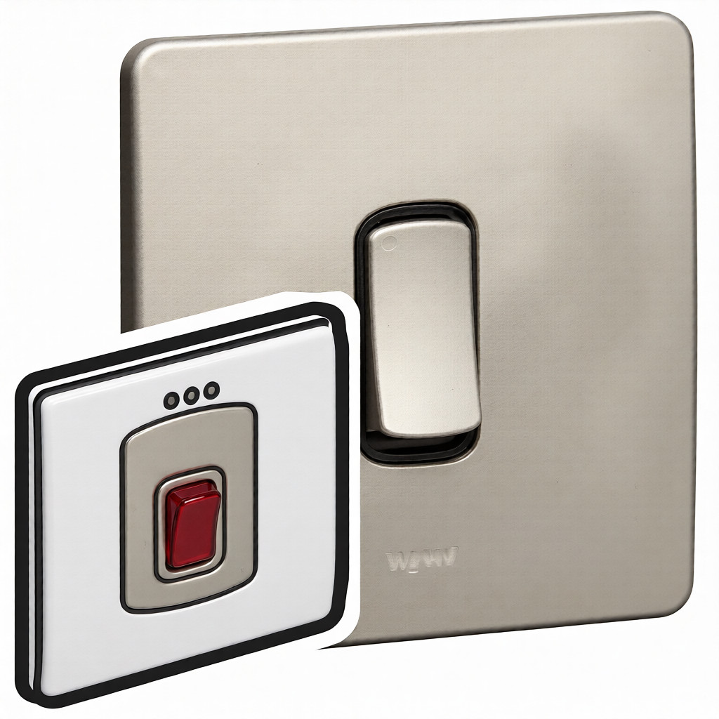 Legrand - 731212 - 20A Contrl Swt Dp 1 x 1-Way Neo.