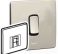 Legrand - 731256 - Data Outlet RJ45 Single Nickel