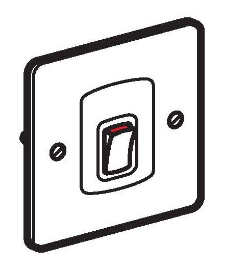 Legrand - 734210 - 20A Control Switch DP 1-Gang 1-Way - Antique Brass.