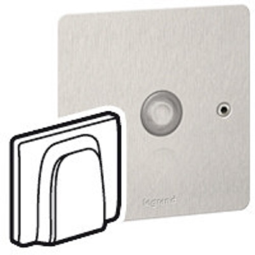 Legrand - 734626 - Synergy Cable outlet 45A terminal block - brushed stainless steel.